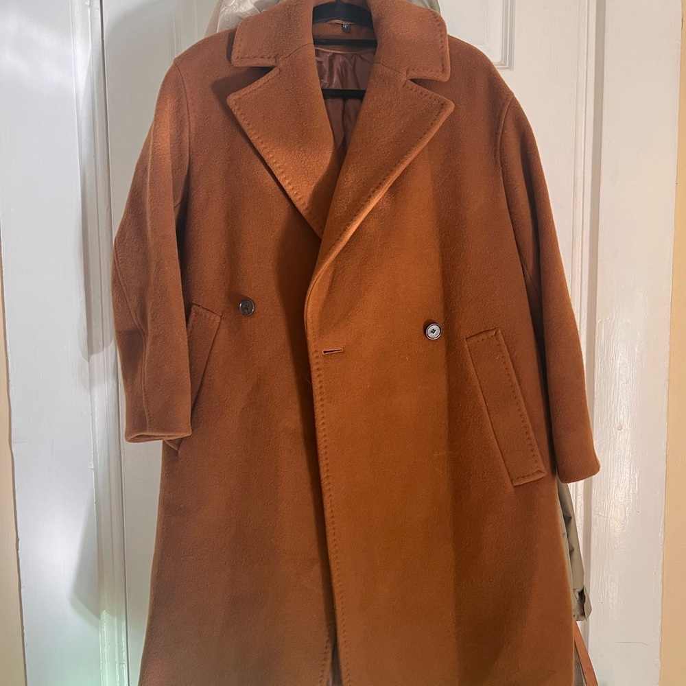 COS Women's Brown Trench Coat